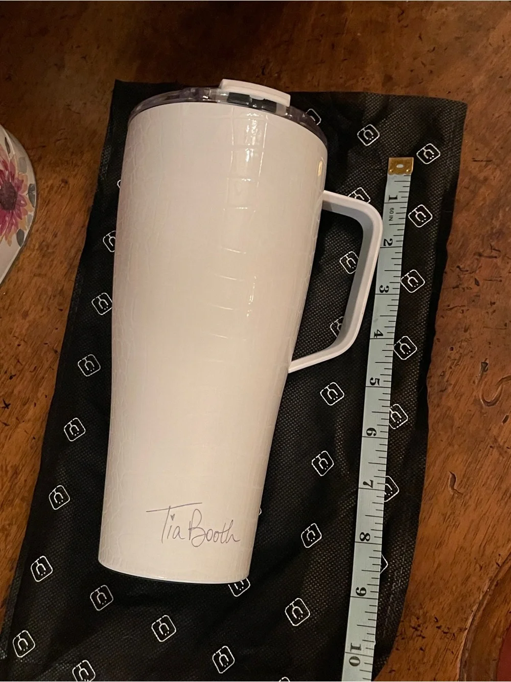 NWOT BrüMate x Tia Booth Pearl Croc Toddy XL insulated mug
